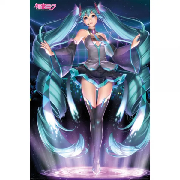 올댓포스터 HATSUNE MIKU Projection 포스터 FP4425