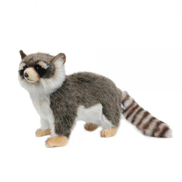 한사토이 동물인형 3822 너구리 Racoon, 27cm, 갈색