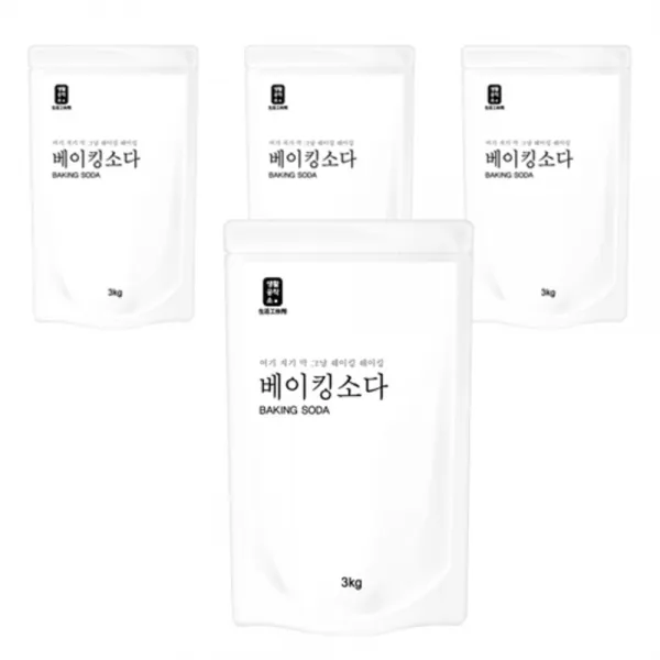 생활공작소 베이킹소다 3kg 4개입