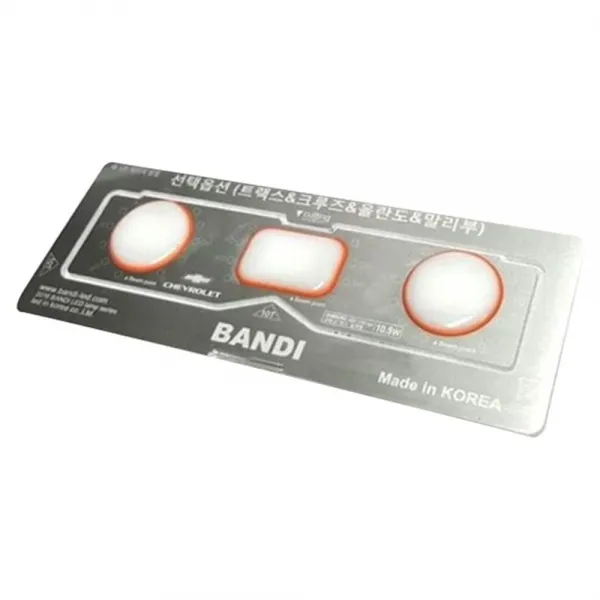 반디 쉐보레 자동차 확산렌즈 LED 실내등 단일구성, 3구 실내등, 1개