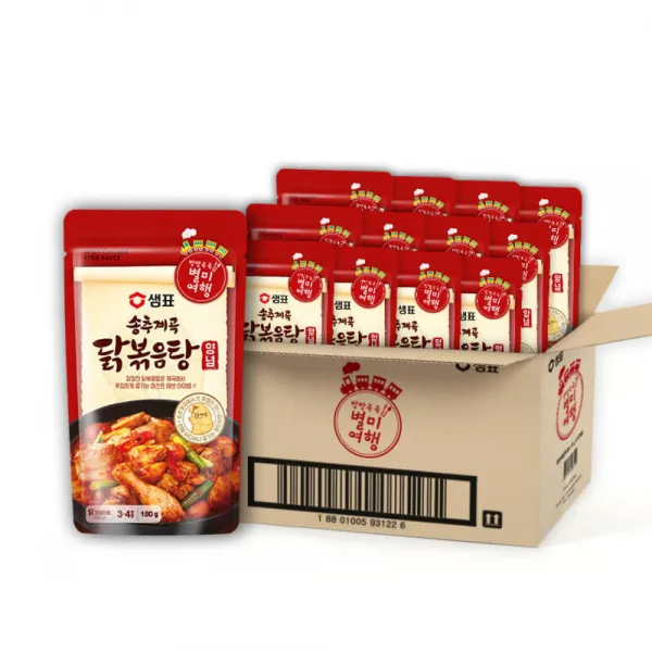 샘표 별미여행 송추계곡 닭볶음탕 양념 180g 12개입