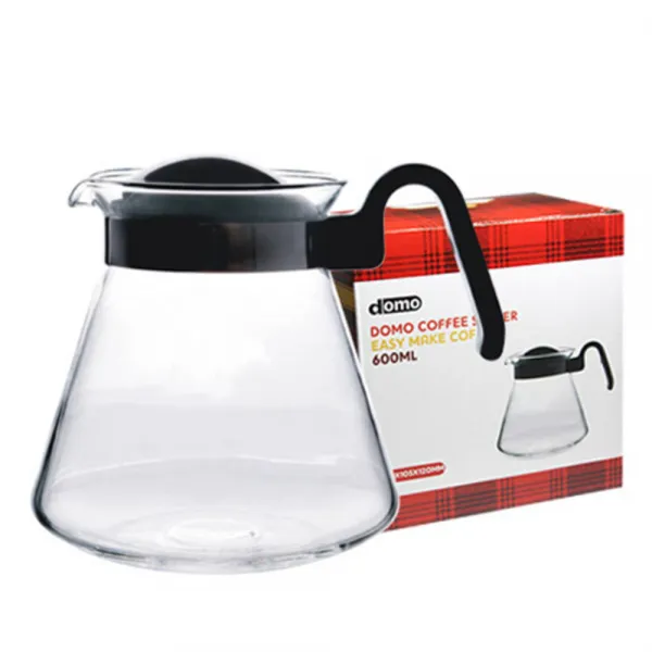 도모 T 드립서버 600ml, 혼합 색상, 1개