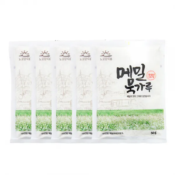 고미네 메밀묵가루, 50g, 5개입
