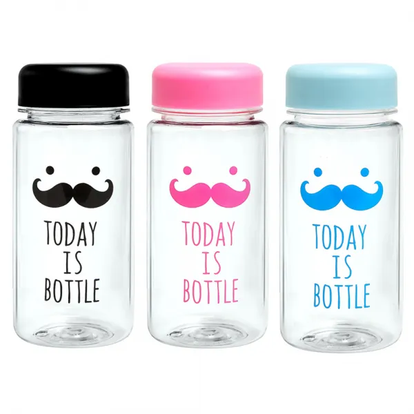텀스카페 투데이즈 아이스 미니보틀 3p, 블랙, 핑크, 블루, 350ml