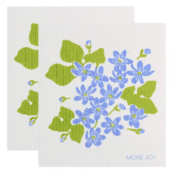 쿠 핀란드 행주 2p Flower, 제비꽃
