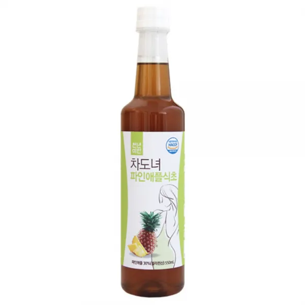 천년미인 차도녀 파인애플 식초, 550ml, 1개
