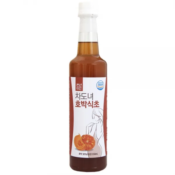 천년미인 차도녀 호박 식초, 550ml, 1개