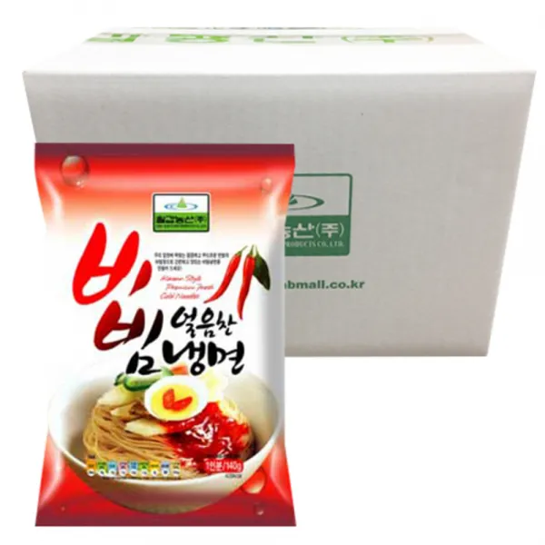 칠갑농산 얼음찬 비빔냉면 140g 5개입