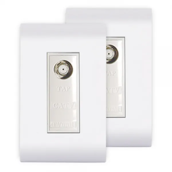 홈코코 슬림 화이트 CATV, 2개입