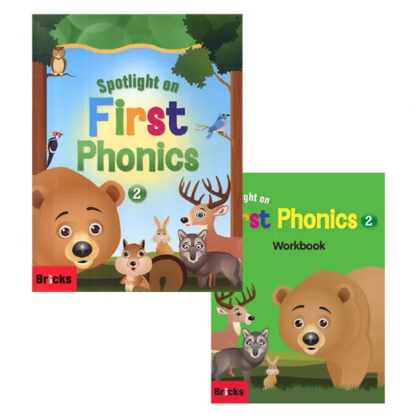 Spotlight on First Phonics 2 Set (SB+WB+3CD), BRICKS