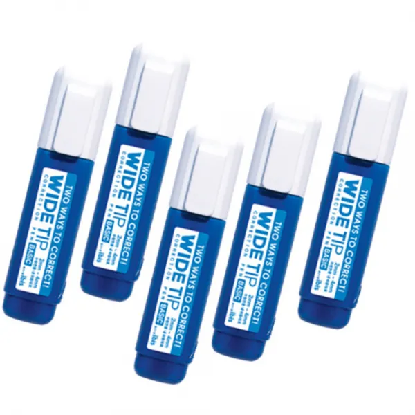 아이비스 와이드팁 수정펜 베이직, 5개입