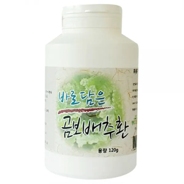 NK협동조합 곰보배추환, 120g, 1개