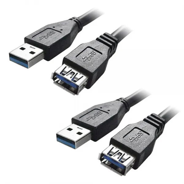 대원티엠티 USB3.0 AM-AF 연장케이블 3m DW-USB3MF, 2개입