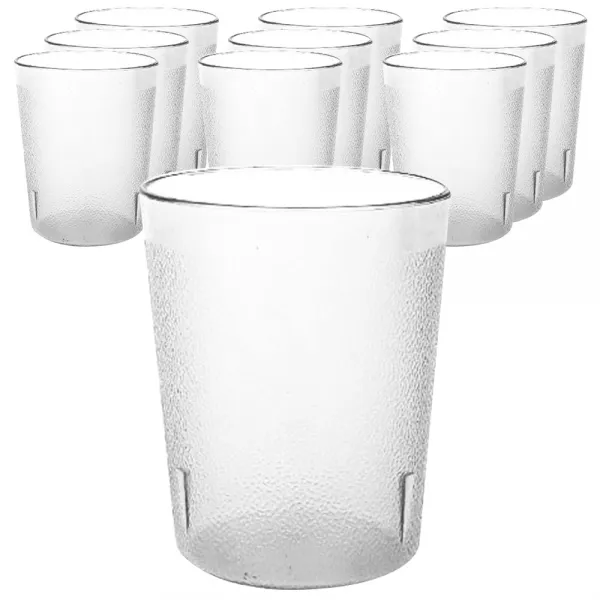 미르 PC물컵 115ml 40DC, 투명, 10개입