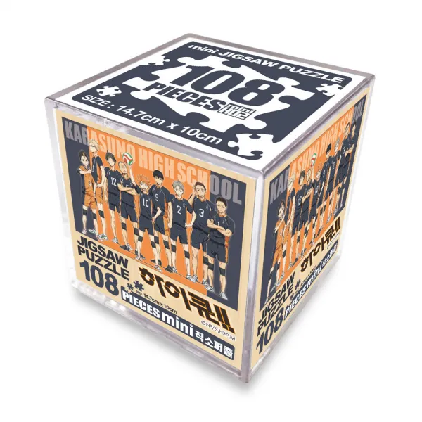 학산직소퍼즐 하이큐 미니 CUBE, 108피스, 우리는 카라스노