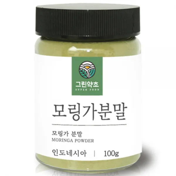 그린약초 모링가 분말, 100g, 1개