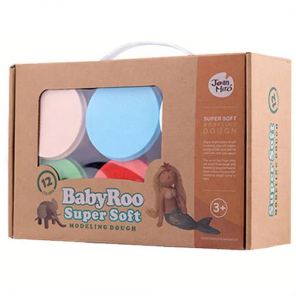 호안미로 베이비루 곡물 클레이 12색 1640g