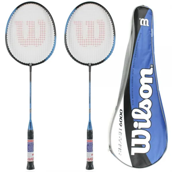 윌슨 스매쉬 6000 배드민턴라켓 2p + 케이스, WRT8789001, 1세트