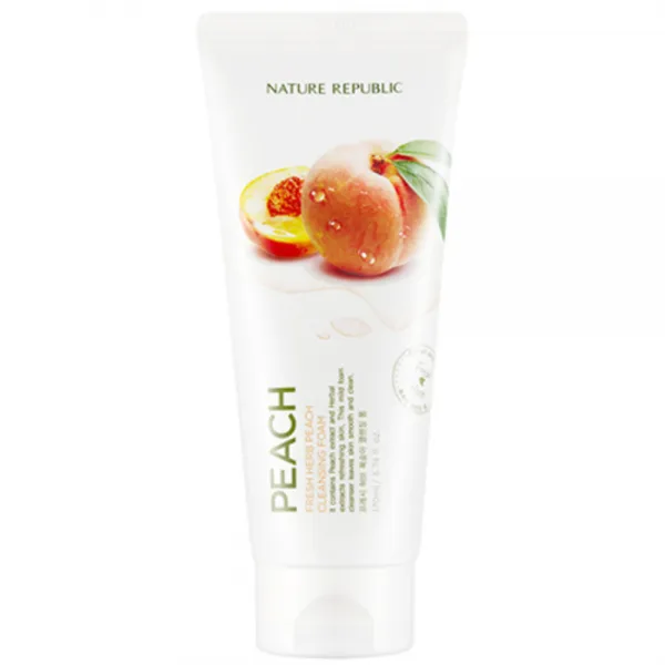 네이처리퍼블릭 프레시 허브 피치 클렌징 폼, 170ml, 1개