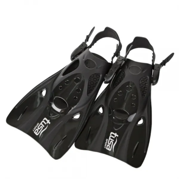 투사 스노쿨링 핀 오리발 Uf 0103 블랙