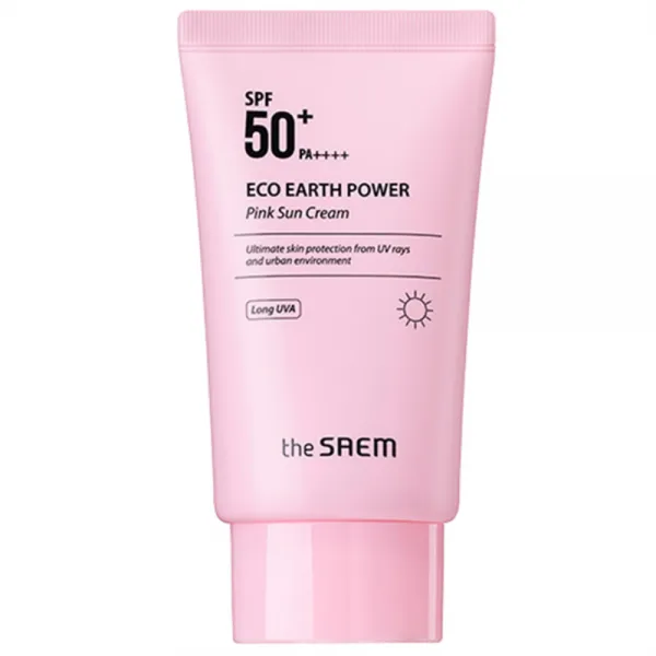 더샘 에코 어스 파워 핑크 선 크림 SPF50+ PA++++, 50g, 1개