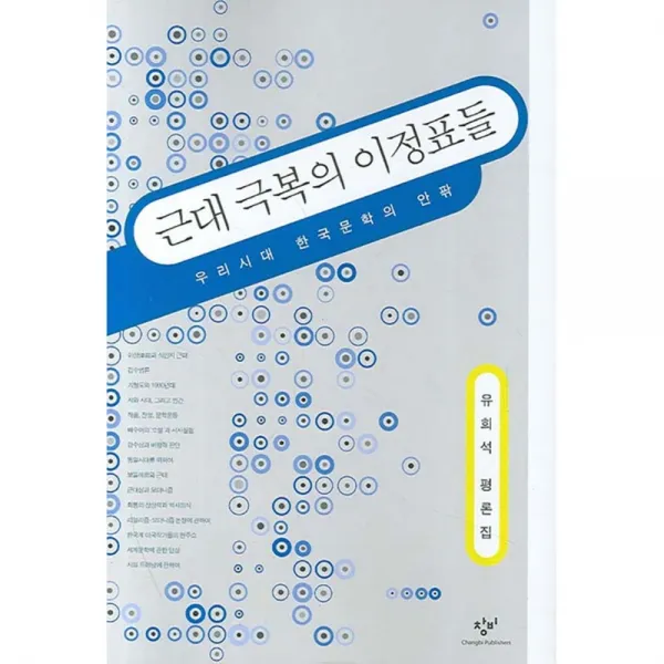 근대 극복의 이정표들 : 우리시대 한국문학의 안팎, 창비