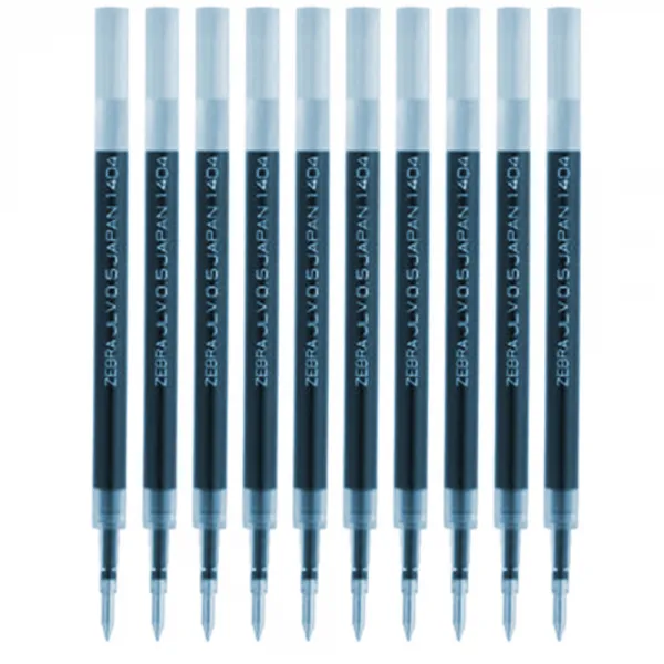 제브라 사라사 드라이 전용 리필심 Jlv 0.4mm 블루 10개입