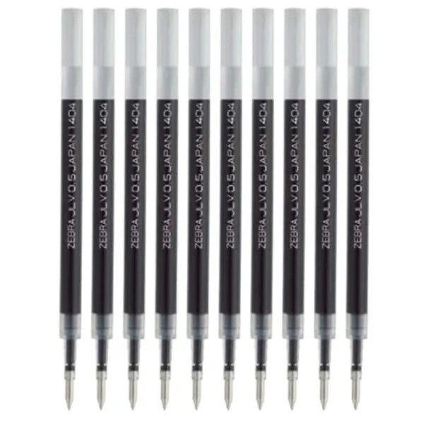 제브라 사라사 드라이 전용 리필심 Jlv 0.4mm 블랙 10개입