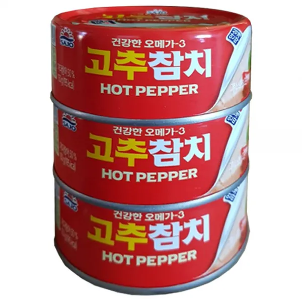 사조해표 고추참치 통조림, 150g, 3개입