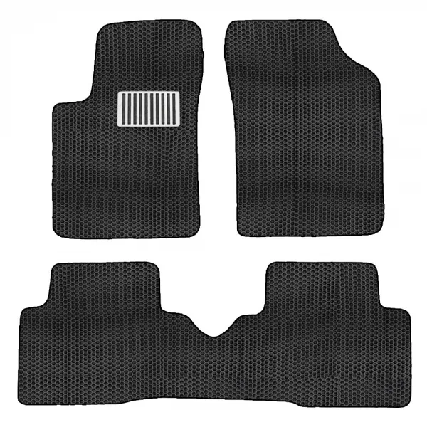 미소 이중 벌집 카매트 일반형 + 메탈 레이싱 발판 패드, 뉴클릭