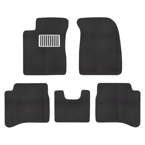 미소 이중 벌집 카매트 일반형 + 메탈 레이싱 발판 패드, 올뉴 아반떼 1998.3~0.4