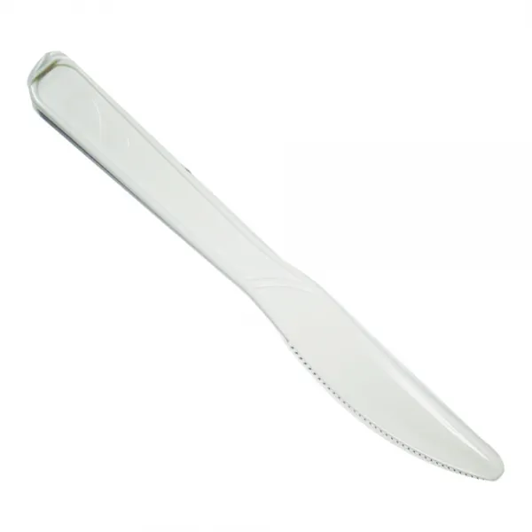 투고팩 위생 개별 포장 백색 일회용 나이프, 2000개입, 1개