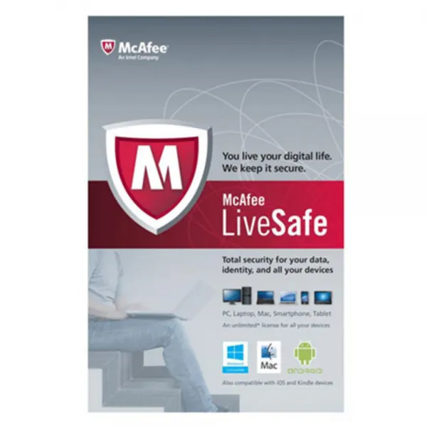 맥아피 Live Safe 보안소프트웨어 기업용 1년, 단일 상품