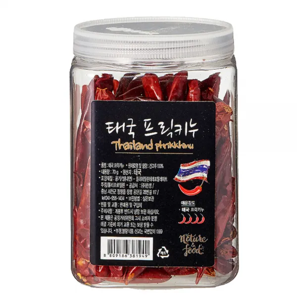 한생 태국 프릭키누 건고추, 70g, 1개