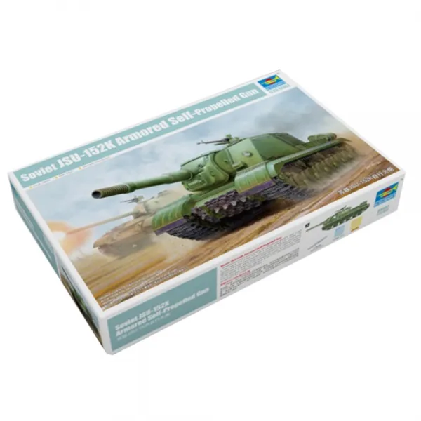 Trumpeter 1:35 소련 JSU-152K 자주화포 프라모델, 1개