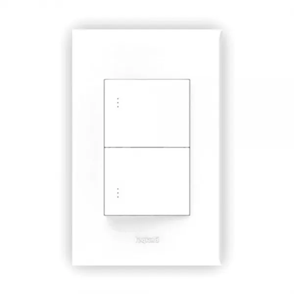 아남르그랑 이프렌 3로 2구 스위치 무램프 화이트, 1개