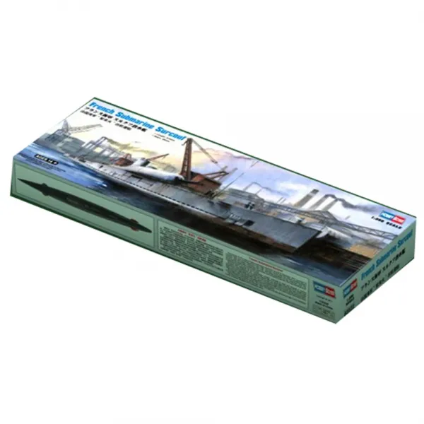 Hobby Boss 1:350 프랑스 Navy Surcouf 순항잠수정 프라모델, 1개