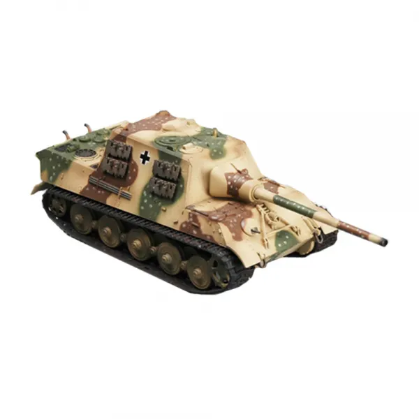 EasyModel 1:72 독일 Jagdtiger Henschel Type S Pz Jag Abt 653 /삼색 완성품 중장비 다이캐스트, 혼합 색상
