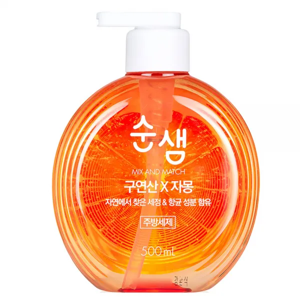 순샘 구연산 자몽 주방세제, 500ml, 1개