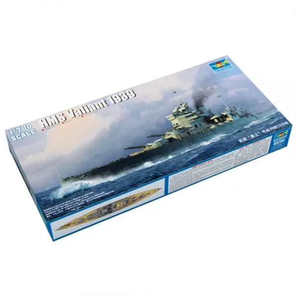 Trumpeter 1:700 영국 Valiant호 전열함 1939년 프라모델, 1개