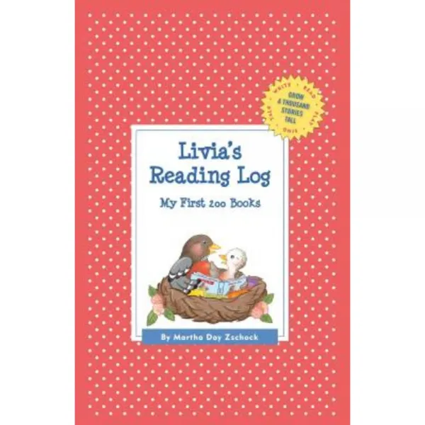 Livia's Reading Log: My First 200 Books (Gatst) Hardcover, Commonwealth Editions