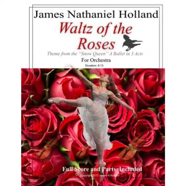 Waltz of the Roses: Pas de Deux and Theme from the Ballet the Snow Queen Paperback, Createspace Independent Publishing Platform