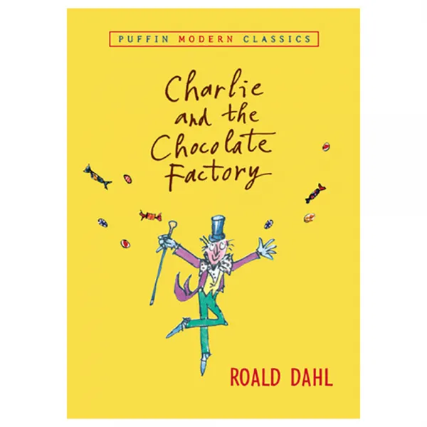 Charlie and the Chocolate Factory Reissue paperback, Puffin