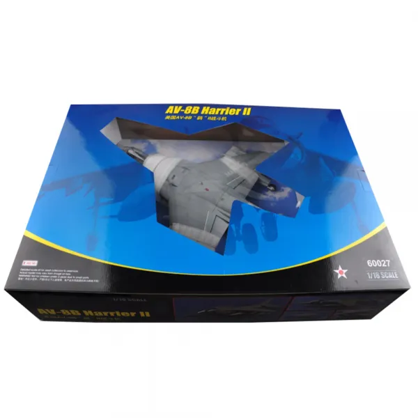 Merit 1:18 US AV-8B Harrier 2 전투기 프라모델 완성품, 1개