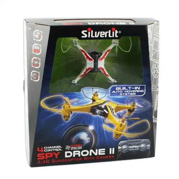 레프리카 Silverlit SPY 드론 II SVL847380WH, 혼합 색상