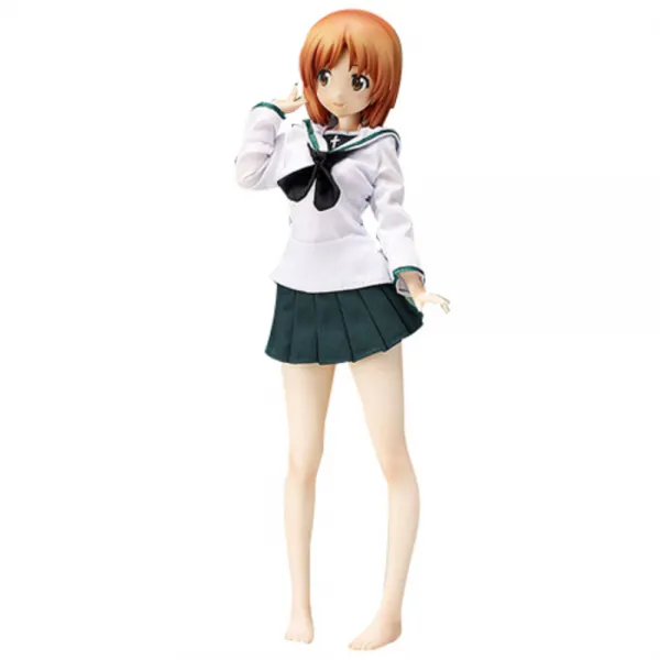 프링 B STYLE 걸즈 + 판처 니시즈미 미호 제복 + 안코우 슈트 Ver 피규어, 1개