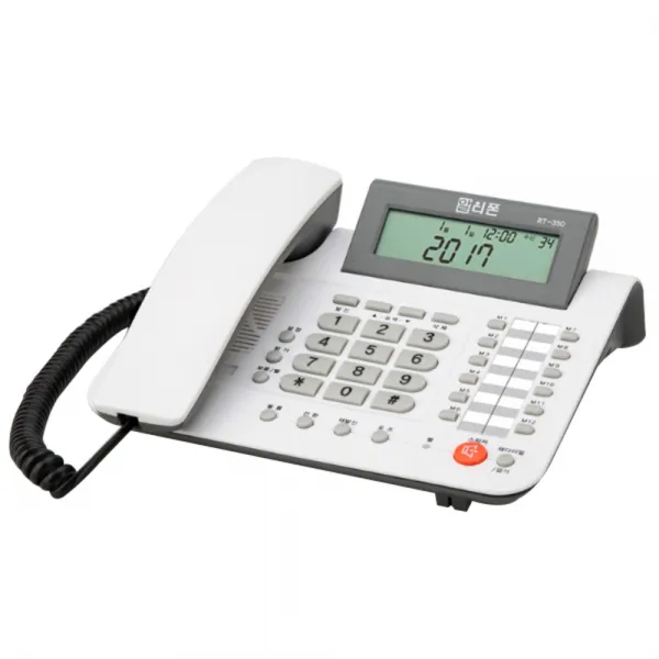 알티텔레콤 스피커폰 발신자표시 전화기 RT-350, RT-350