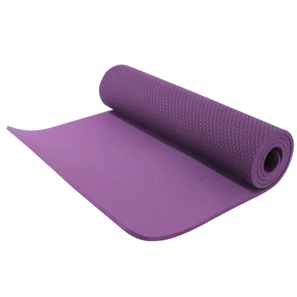 고무나라 TPE 모노컬러 요가매트 10mm, 퍼플