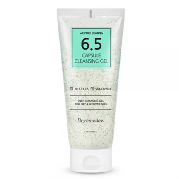 닥터레미듀 에이씨 포어 스케일링 6.5 캡슐 클렌저 젤, 200ml, 1개
