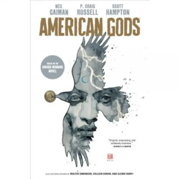 American Gods Volume 1: Shadows (Graphic Novel) Hardcover, Dark Horse Books